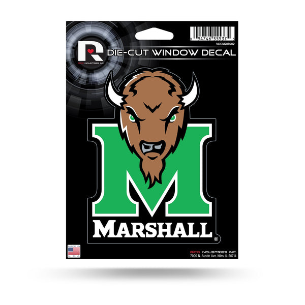 Wholesale NCAA Marshall Thundering Herd 5" x 7" Vinyl Die-Cut Decal - Car/Truck/Home Accessory By Rico Industries