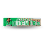 Wholesale NCAA Marshall Thundering Herd Plastic 4" x 16" Street Sign By Rico Industries