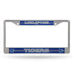 Wholesale NCAA Memphis Tigers 12" x 6" Silver Bling Chrome Car/Truck/SUV Auto Accessory By Rico Industries