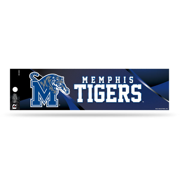 Wholesale NCAA Memphis Tigers 3" x 12" Car/Truck/Jeep Bumper Sticker By Rico Industries