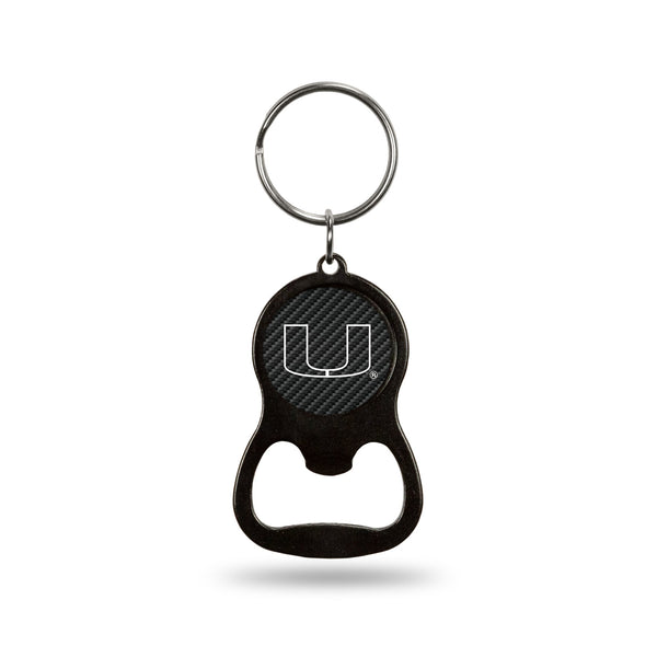 Wholesale NCAA Miami Hurricanes Metal Keychain - Beverage Bottle Opener With Key Ring - Pocket Size By Rico Industries