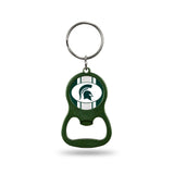 Wholesale NCAA Michigan State Spartans Metal Keychain - Beverage Bottle Opener With Key Ring - Pocket Size By Rico Industries