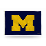 Wholesale NCAA Michigan Wolverines 3' x 5' Classic Banner Flag - Single Sided - Indoor or Outdoor - Home Décor By Rico Industries