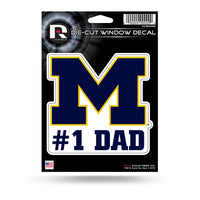 Wholesale NCAA Michigan Wolverines 5" x 7" Vinyl Die-Cut Decal - Car/Truck/Home Accessory By Rico Industries