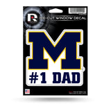 Wholesale NCAA Michigan Wolverines 5" x 7" Vinyl Die-Cut Decal - Car/Truck/Home Accessory By Rico Industries