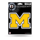 Wholesale NCAA Michigan Wolverines 5" x 7" Vinyl Die-Cut Decal - Car/Truck/Home Accessory By Rico Industries