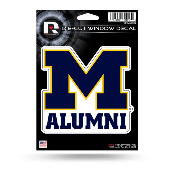 Wholesale NCAA Michigan Wolverines 5" x 7" Vinyl Die-Cut Decal - Car/Truck/Home Accessory By Rico Industries