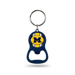 Wholesale NCAA Michigan Wolverines Metal Keychain - Beverage Bottle Opener With Key Ring - Pocket Size By Rico Industries