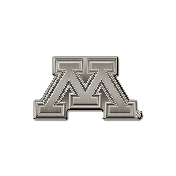 Wholesale NCAA Minnesota Golden Gophers Antique Nickel Auto Emblem for Car/Truck/SUV By Rico Industries