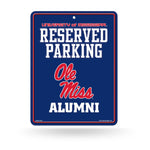 Wholesale NCAA Mississippi Rebels 8.5" x 11" Metal Alumni Parking Sign - Great for Man Cave, Bed Room, Office, Home Décor By Rico Industries