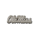 Wholesale NCAA Mississippi Rebels Antique Nickel Auto Emblem for Car/Truck/SUV By Rico Industries
