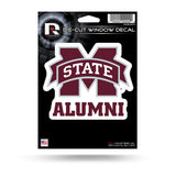 Wholesale NCAA Mississippi State Bulldogs 5" x 7" Vinyl Die-Cut Decal - Car/Truck/Home Accessory By Rico Industries