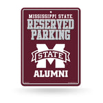 Wholesale NCAA Mississippi State Bulldogs 8.5" x 11" Metal Alumni Parking Sign - Great for Man Cave, Bed Room, Office, Home Décor By Rico Industries