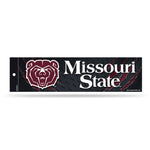 Wholesale NCAA Missouri State Bears 3" x 12" Car/Truck/Jeep Bumper Sticker By Rico Industries