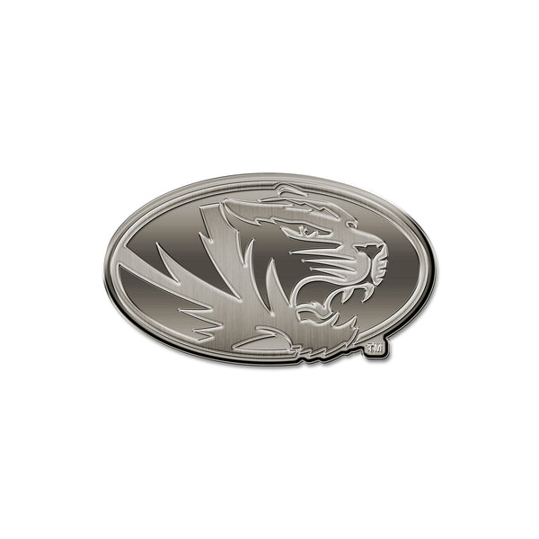 Wholesale NCAA Missouri Tigers Antique Nickel Auto Emblem for Car/Truck/SUV By Rico Industries