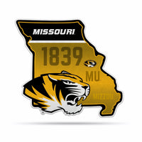 Wholesale NCAA Missouri Tigers Classic State Shape Cut Pennant - Home and Living Room Décor - Soft Felt EZ to Hang By Rico Industries