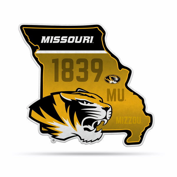 Wholesale NCAA Missouri Tigers Classic State Shape Cut Pennant - Home and Living Room Décor - Soft Felt EZ to Hang By Rico Industries