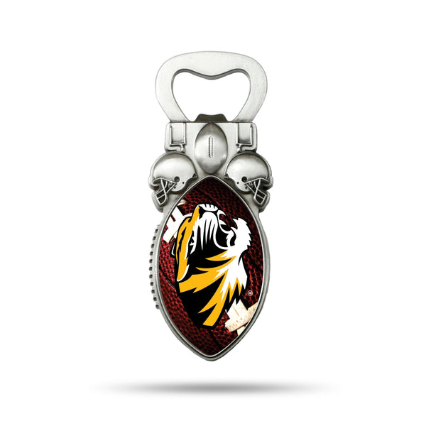 Wholesale NCAA Missouri Tigers Magnetic Bottle Opener, Stainless Steel, Strong Magnet to Display on Fridge By Rico Industries