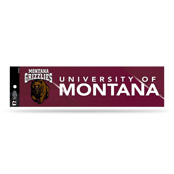 Wholesale NCAA Montana Grizzlies 3" x 12" Car/Truck/Jeep Bumper Sticker By Rico Industries