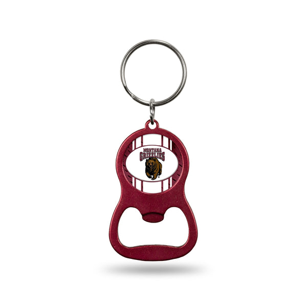 Wholesale NCAA Montana Grizzlies Metal Keychain - Beverage Bottle Opener With Key Ring - Pocket Size By Rico Industries