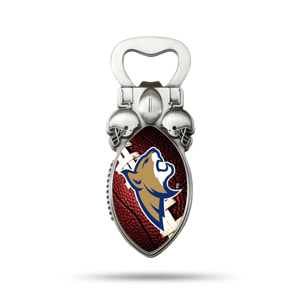 Wholesale NCAA Montana State Bobcats Magnetic Bottle Opener, Stainless Steel, Strong Magnet to Display on Fridge By Rico Industries