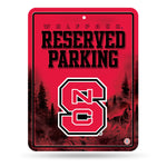 Wholesale NCAA N.Carolina State Wolfpack 8.5" x 11" Metal Parking Sign - Great for Man Cave, Bed Room, Office, Home Décor By Rico Industries