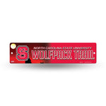 Wholesale NCAA N.Carolina State Wolfpack Plastic 4" x 16" Street Sign By Rico Industries