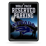 Wholesale NCAA Nevada-Reno Wolf Pack 8.5" x 11" Metal Parking Sign - Great for Man Cave, Bed Room, Office, Home Décor By Rico Industries