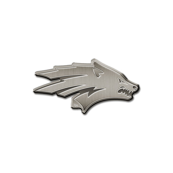 Wholesale NCAA Nevada-Reno Wolf Pack Antique Nickel Auto Emblem for Car/Truck/SUV By Rico Industries