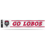 Wholesale NCAA New Mexico Lobos 3" x 17" Tailgate Sticker For Car/Truck/SUV By Rico Industries