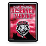 Wholesale NCAA New Mexico Lobos 8.5" x 11" Metal Parking Sign - Great for Man Cave, Bed Room, Office, Home Décor By Rico Industries