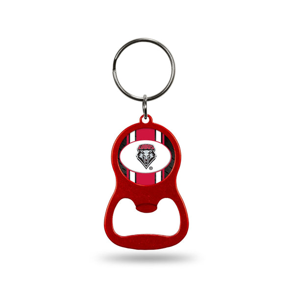 Wholesale NCAA New Mexico Lobos Metal Keychain - Beverage Bottle Opener With Key Ring - Pocket Size By Rico Industries