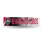 Wholesale NCAA New Mexico Lobos Plastic 4" x 16" Street Sign By Rico Industries