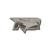 Wholesale NCAA North Dakota Fighting Hawks Antique Nickel Auto Emblem for Car/Truck/SUV By Rico Industries