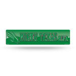 Wholesale NCAA North Texas Mean Green Plastic 4" x 16" Street Sign By Rico Industries