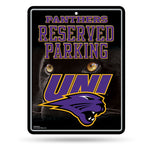 Wholesale NCAA Northern Iowa Panthers 8.5" x 11" Metal Parking Sign - Great for Man Cave, Bed Room, Office, Home Décor By Rico Industries