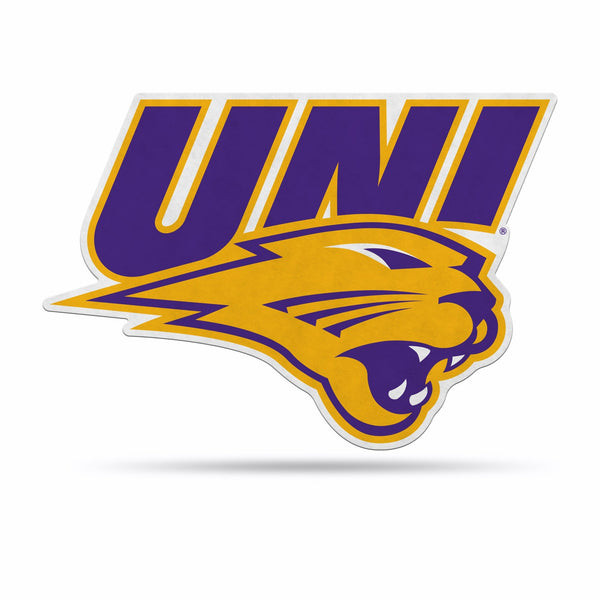 Wholesale NCAA Northern Iowa Panthers Classic Team Logo Shape Cut Pennant - Home and Living Room Décor - Soft Felt EZ to Hang By Rico Industries