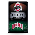 Wholesale NCAA Ohio State Buckeyes 11" x 17" Large Metal Home Décor Sign By Rico Industries