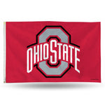 Wholesale NCAA Ohio State Buckeyes 3' x 5' Classic Banner Flag - Single Sided - Indoor or Outdoor - Home Décor By Rico Industries
