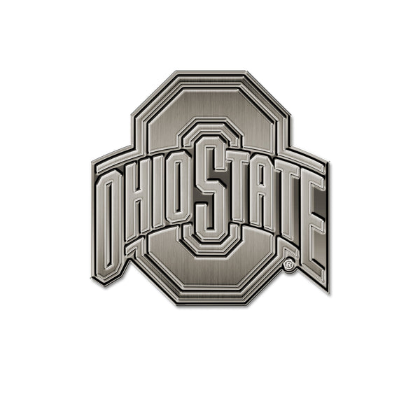 Wholesale NCAA Ohio State Buckeyes Antique Nickel Auto Emblem for Car/Truck/SUV By Rico Industries