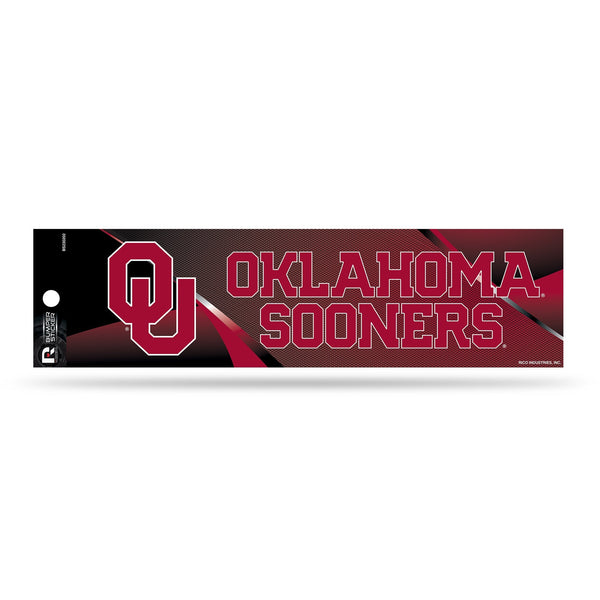 Wholesale NCAA Oklahoma Sooners 3" x 12" Car/Truck/Jeep Bumper Sticker By Rico Industries