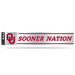 Wholesale NCAA Oklahoma Sooners 3" x 17" Tailgate Sticker For Car/Truck/SUV By Rico Industries