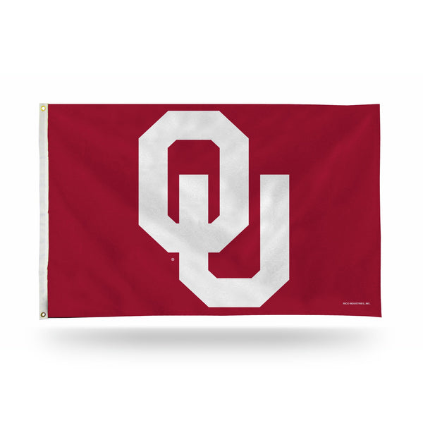 Wholesale NCAA Oklahoma Sooners 3' x 5' Classic Banner Flag - Single Sided - Indoor or Outdoor - Home Décor By Rico Industries