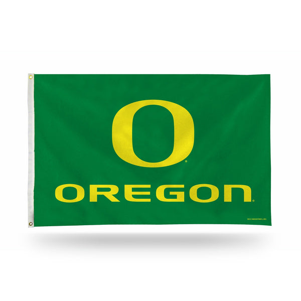 Wholesale NCAA Oregon Ducks 3' x 5' Classic Banner Flag - Single Sided - Indoor or Outdoor - Home Décor By Rico Industries