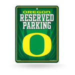 Wholesale NCAA Oregon Ducks 8.5" x 11" Metal Parking Sign - Great for Man Cave, Bed Room, Office, Home Décor By Rico Industries