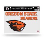 Wholesale NCAA Oregon State Beavers Team Magnet Set 8.5" x 11" - Home Décor - Regrigerator, Office, Kitchen By Rico Industries
