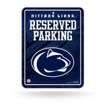 Wholesale NCAA Penn State Nittany Lions 8.5" x 11" Metal Parking Sign - Great for Man Cave, Bed Room, Office, Home Décor By Rico Industries