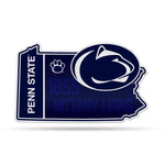 Wholesale NCAA Penn State Nittany Lions Classic State Shape Cut Pennant - Home and Living Room Décor - Soft Felt EZ to Hang By Rico Industries