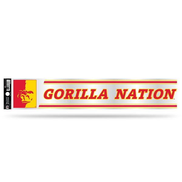 Wholesale NCAA Pittsburg State Gorillas 3" x 17" Tailgate Sticker For Car/Truck/SUV By Rico Industries