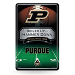 Wholesale NCAA Purdue Boilermakers 11" x 17" Large Metal Home Décor Sign By Rico Industries